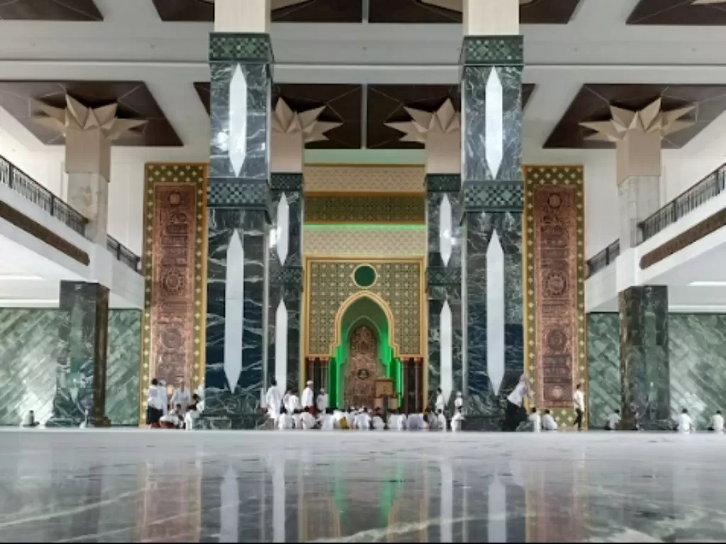 Mewah Masjid Di Aceh Ini Berlapis Giok Lantainya Saja Bernilai Rp7 9