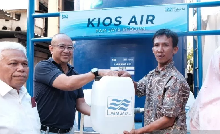 Pam Jaya Hadirkan Kios Air Sebagai Alternatif Pelayanan Air Bersih