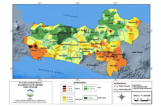 BMKG Prakirakan Curah Hujan Di Sebagian Wilayah Jateng Berkurang Jawa Pos