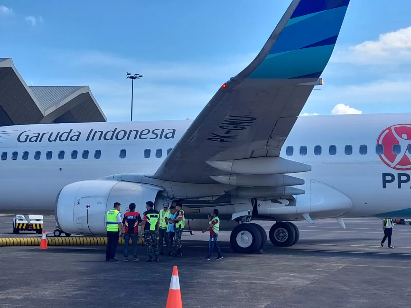 Pesawat Garuda Indonesia Manado Jakarta Alami Mati Mesin Terpakasa