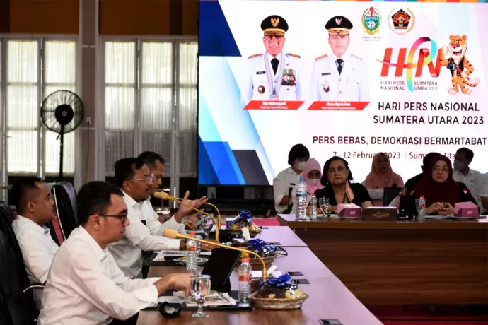 Pemprov Forkopimda Dan PWI Sumut Komitmen Sukseskan HPN 2023 Metro Daily