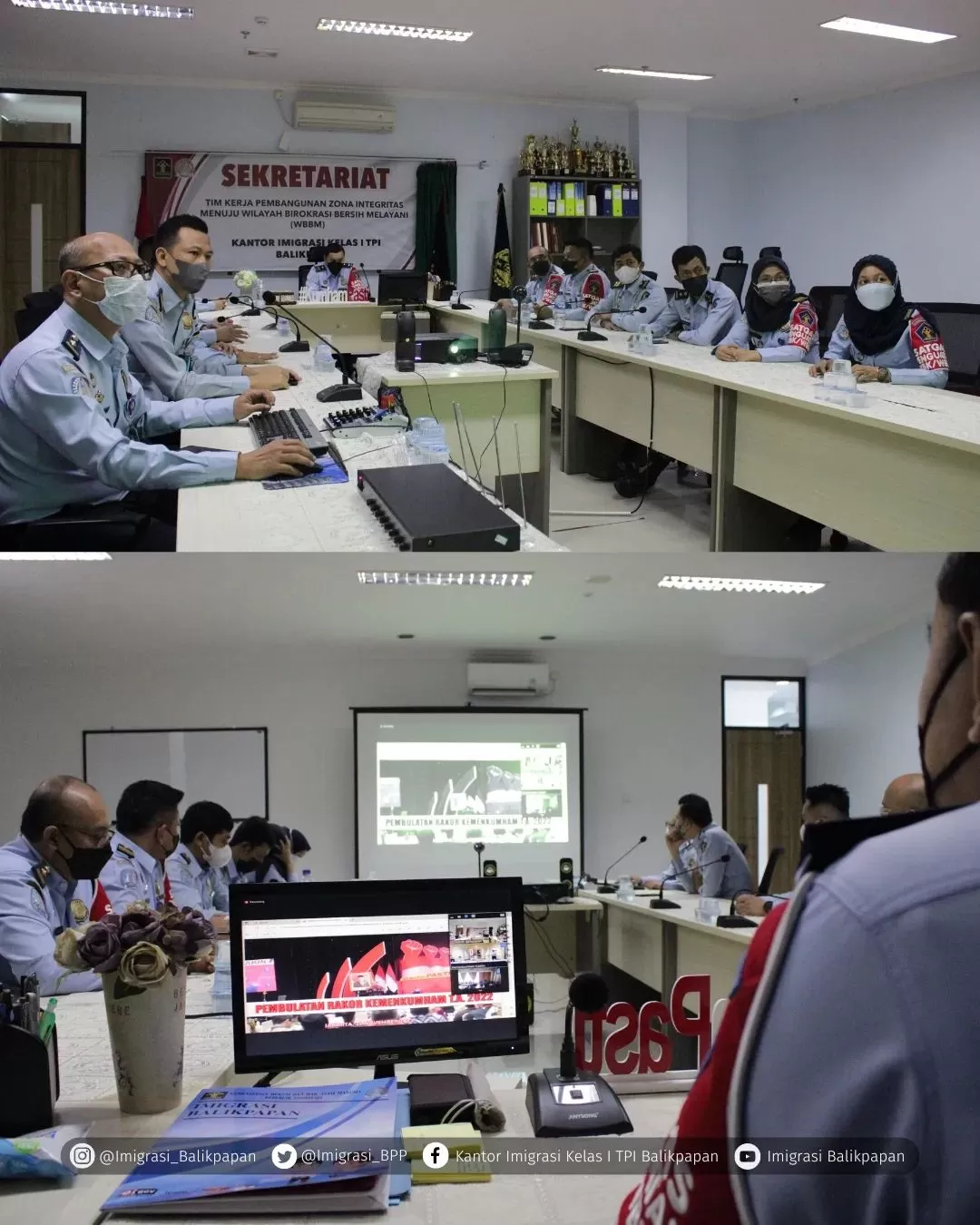 Kantor Imigrasi Balikpapan Mengikuti Arahan Kepala Kantor WIlayah