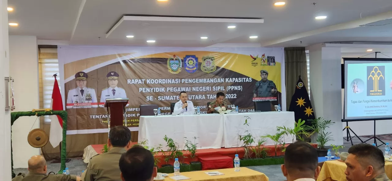 Dukung Peningkatan Kapasitas PPNS Di Jajaran Pemprovsu Kanwil