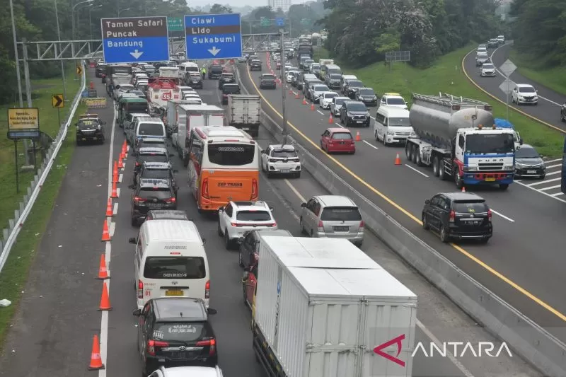 Jasa Marga Alihkan Lalin Dari Ciawi Ke Bogor Karena Arah Puncak Padat