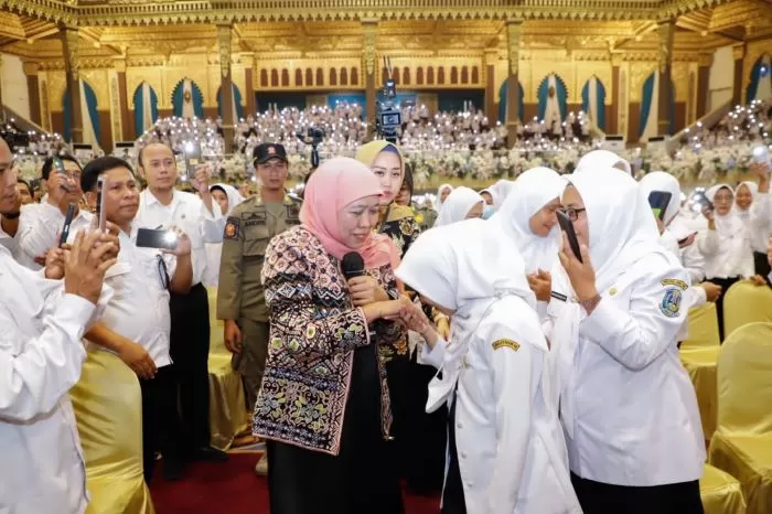 Ribuan Pppk Baru Ikuti Orientasi Gubernur Khofifah Pesankan Hal Ini