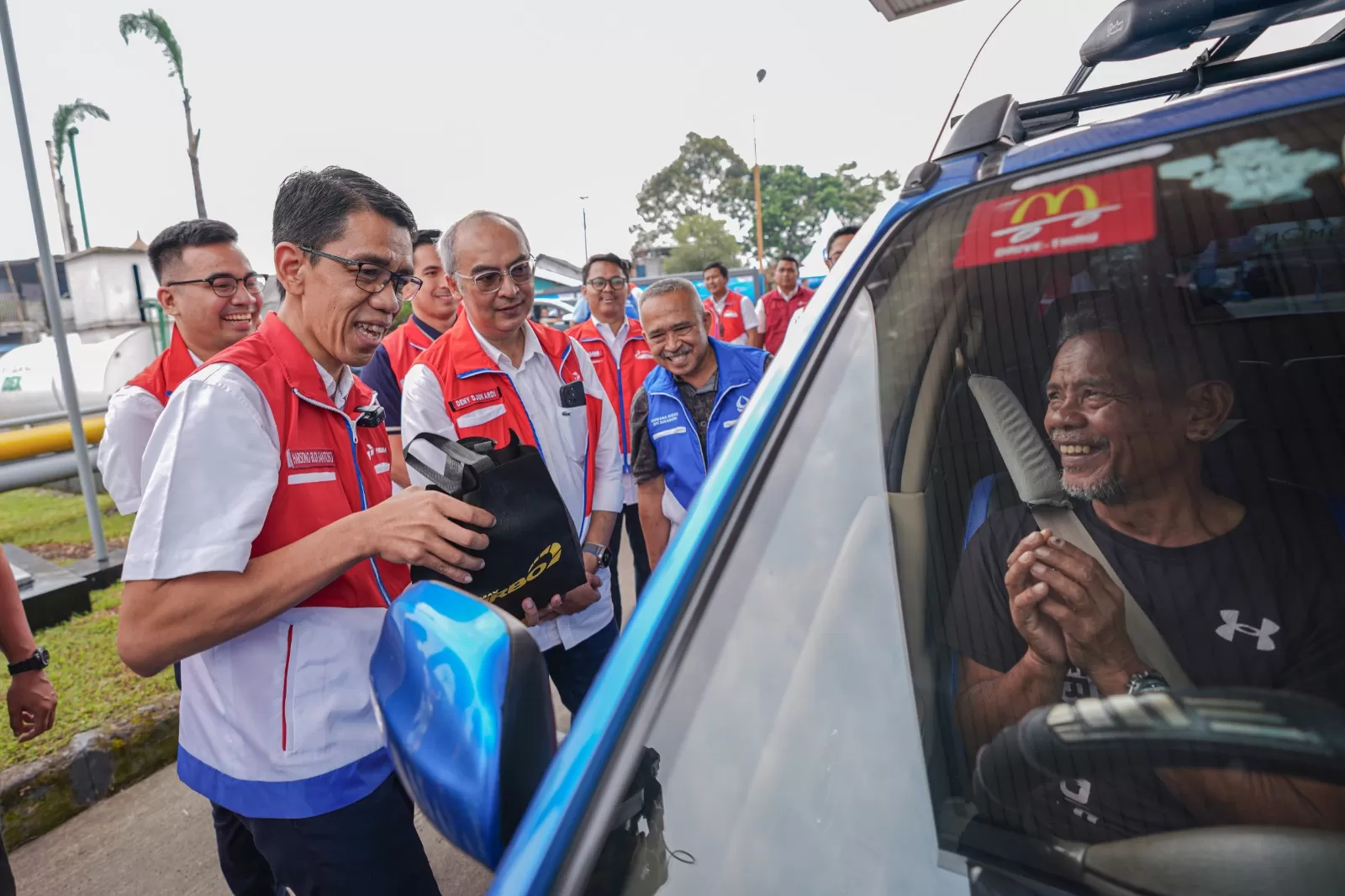 Kick Off Satgas Rafi Direksi Pertamina Patra Niaga Kunjungi