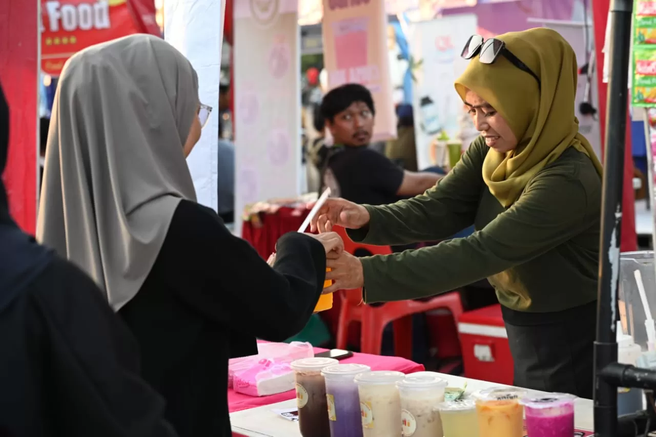 Lewat Gowa Local Market Relawan Sandiuno Bantu Akses Pemasaran Produk