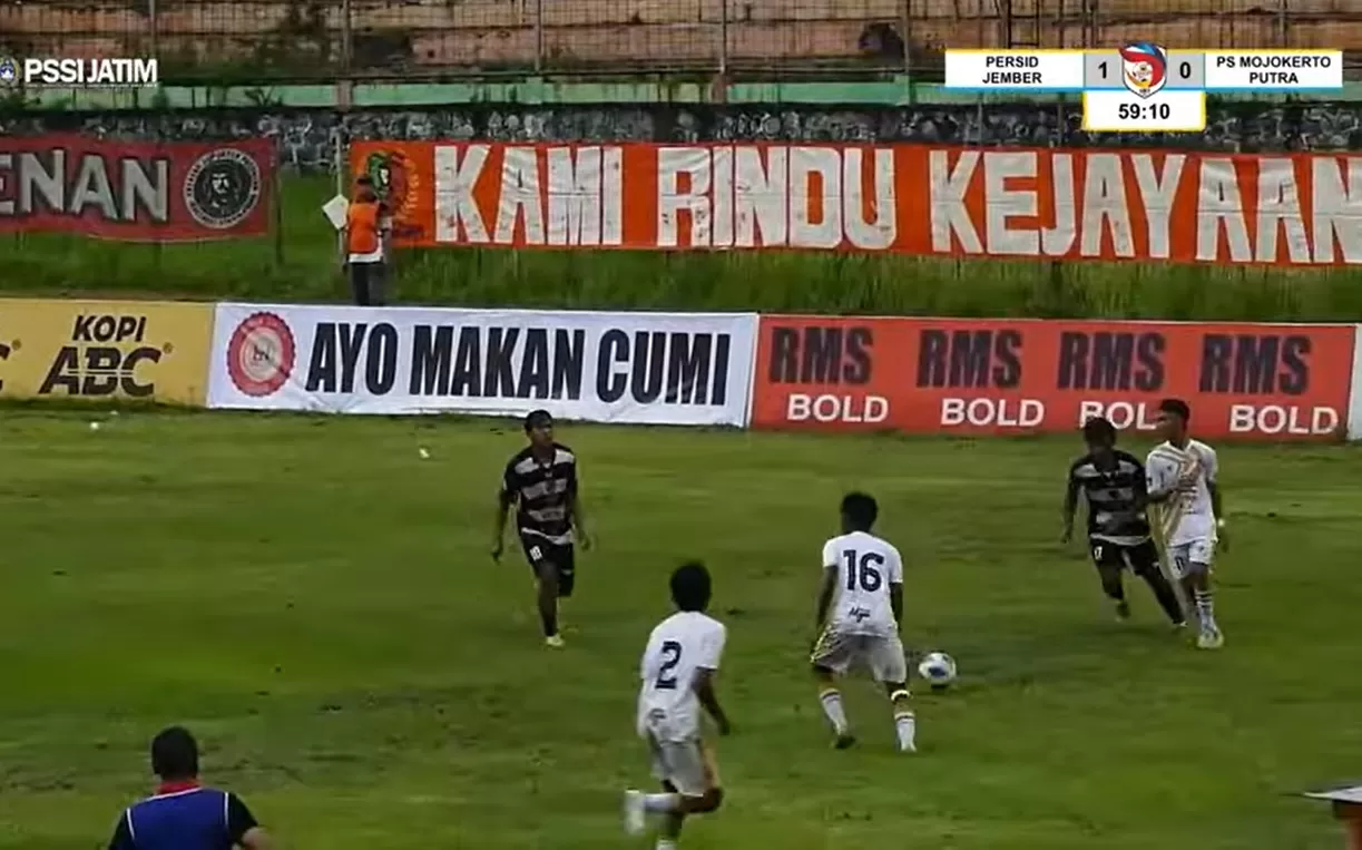 HASIL AKHIR FULL TIME Persid Jember Vs PS Mojokerto Putra Di Liga 3