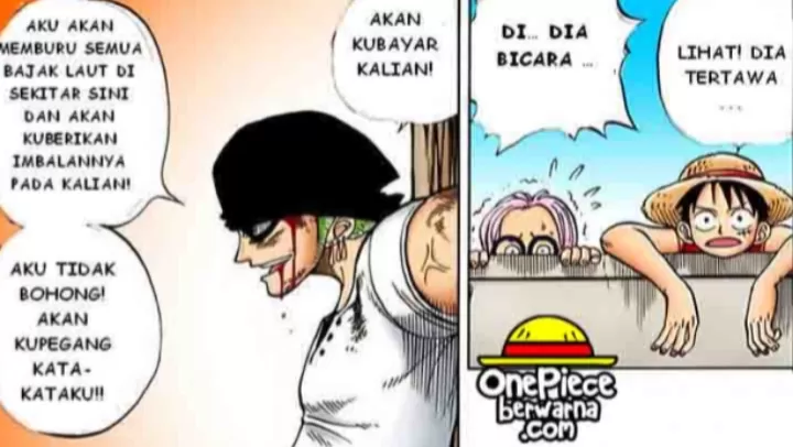 Flashback One Piece Chapter Awal Pertemuan Luffy Dan Zoro Akurat