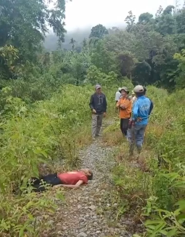 Tergeletak Di Pinggir Jalan Mayat Tanpa Identitas Bikin Geger Warga