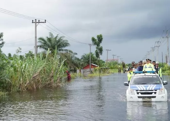 Puluhan Sekolah Diliburkan Akibat Banjir Di Pelalawan Riau Surat