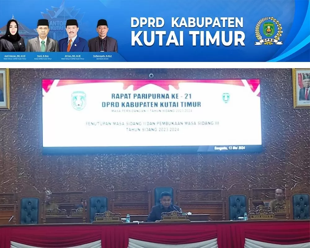 Dprd Kutim Gelar Paripurna Ke Buka Tutup Masa Sidang Prokal