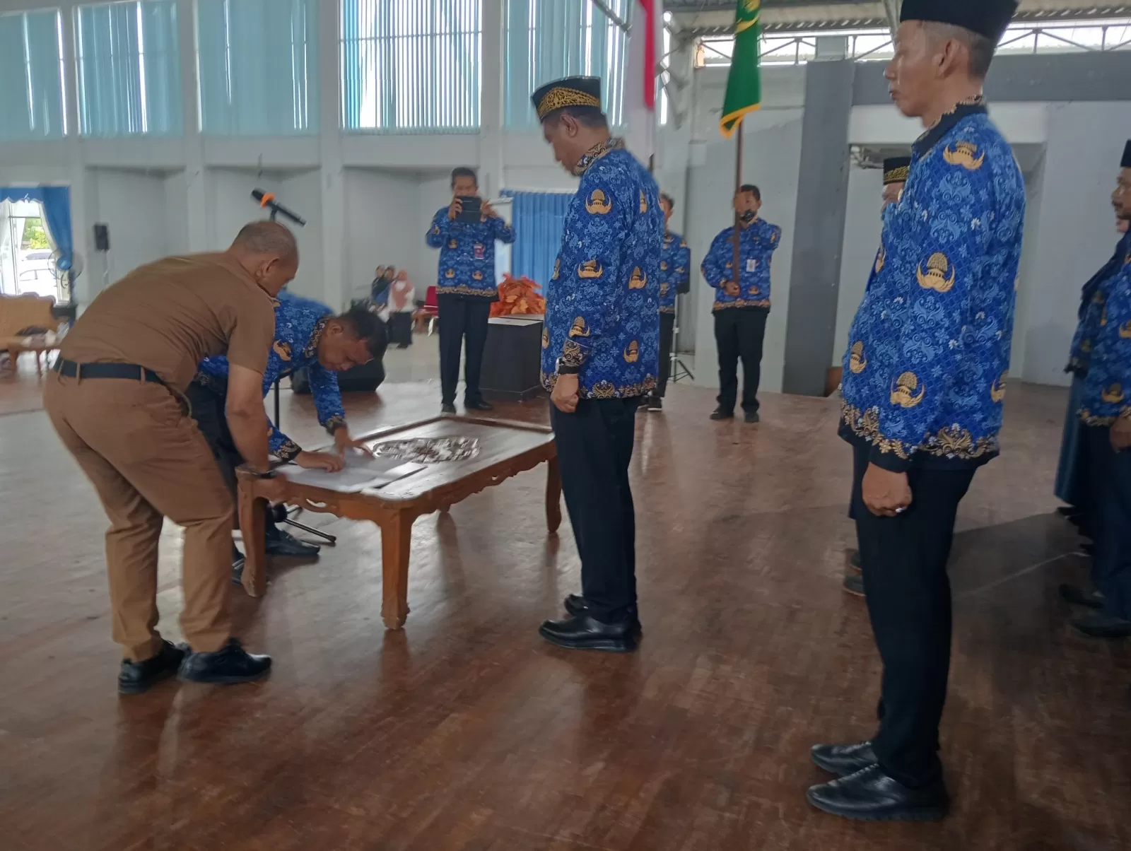 Korpri Kabupaten Ppu Kukuhkan Ketua Korpri Unit Disdikpora Pengurus