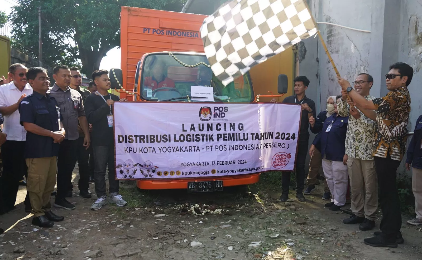 Logistik Pemilu Didistribusikan Sampai TPS Warga Kota Yogyakarta