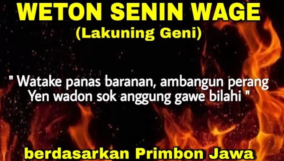 Weton Jodoh Cara Menghitung Kecocokan Pasangan Menurut Primbon Jawa Pojok Baca