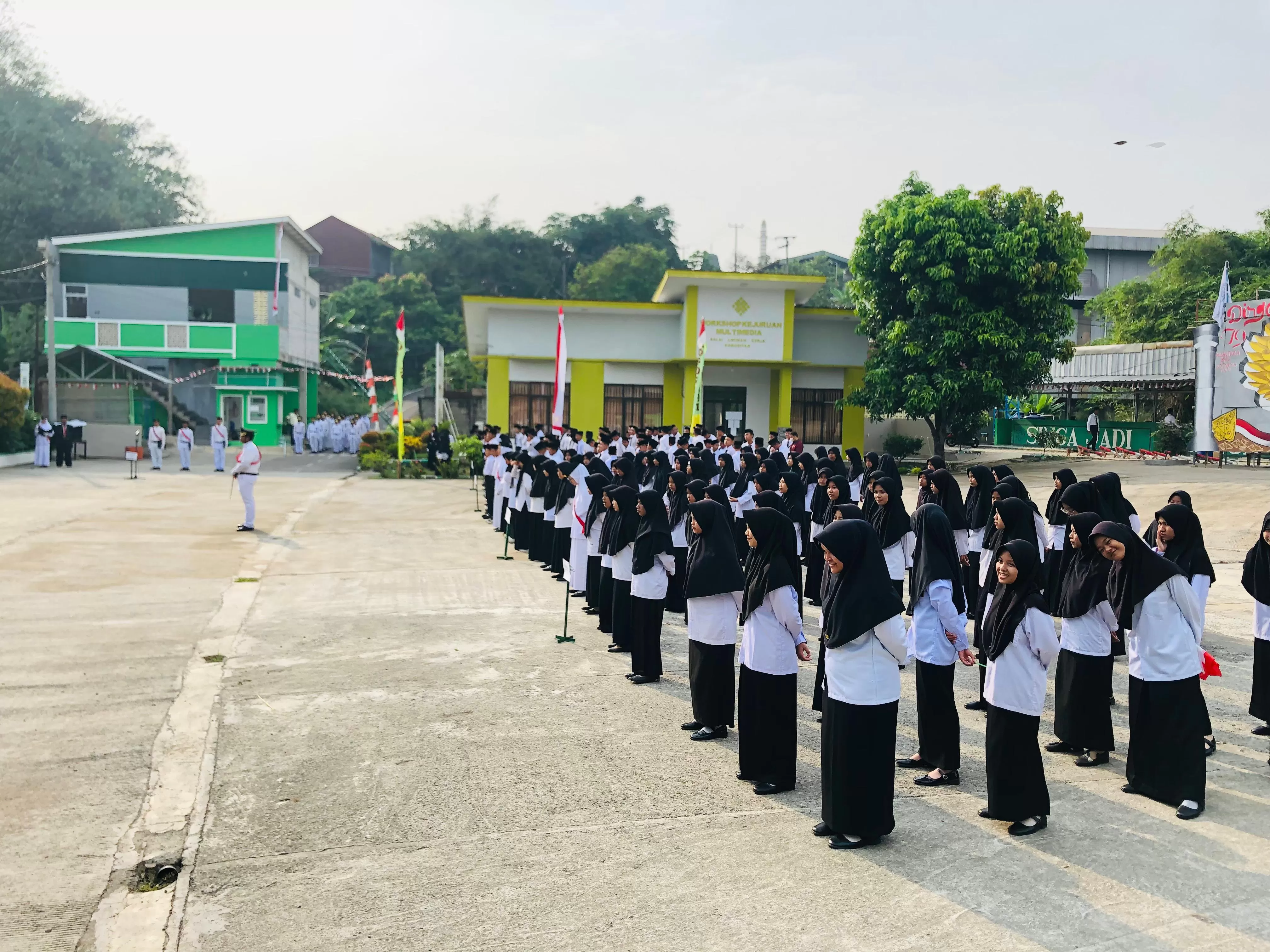 Ponpes Darussalam Koposari Gelar Peringati HUT RI Ke 79 Ratusan Santri