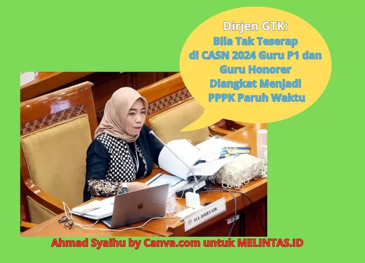 Dirjen Gtk Nunuk Suryani Bila Tak Terserap Di Casn Guru Status