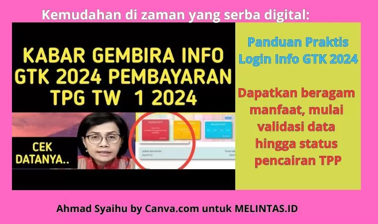 Panduan Praktis Login Info Gtk Bisa Untuk Verifikasi Data Dan Cek