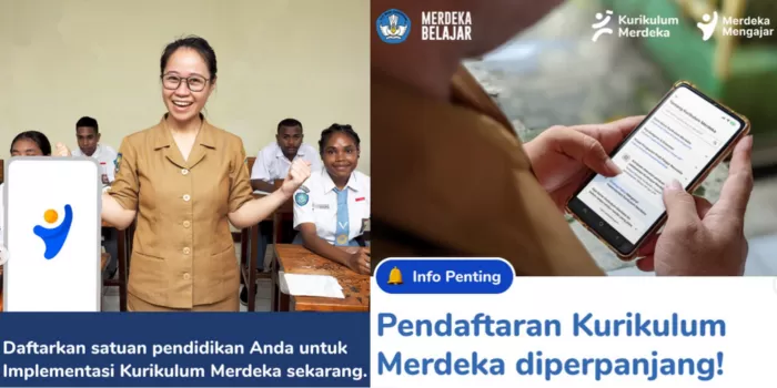 Pendaftaran Kurikulum Merdeka Diperpanjang Hingga Tanggal Ini Kepala