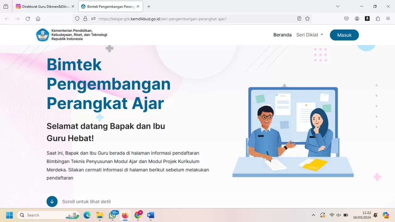 Info Guru Kemendikbudristek Buka Pendaftaran Bimtek Pengembangan