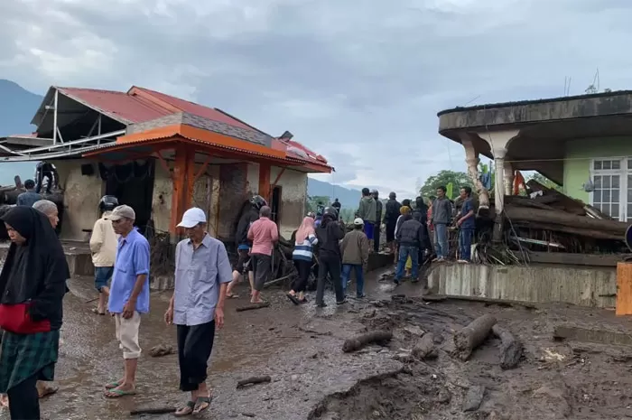 Kondisi Terkini Pasca Banjir Lahar Dingin Sumatera Barat Salah Satu