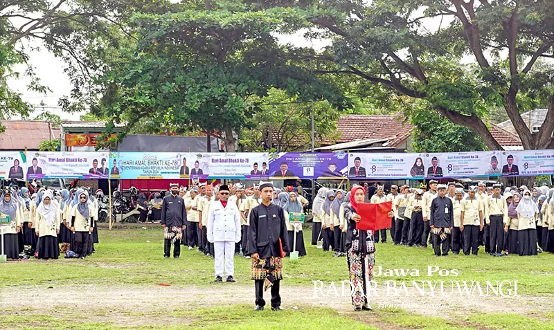 Puncak HAB Ke 78 Kemenag Bupati Ipuk Tekankan Spirit Moderasi Beragama