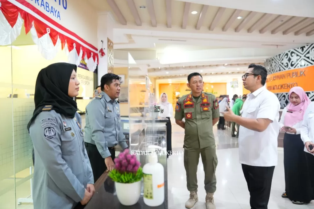 Pj Wali Kota Mojokerto Ali Kuncoro Sidak Hari Pertama Kerja Usai Libur