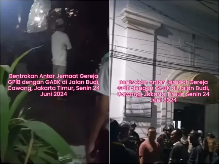 Viral Bentrokan Antar Jemaat Gereja Di Jaktim Polisi Beberkan