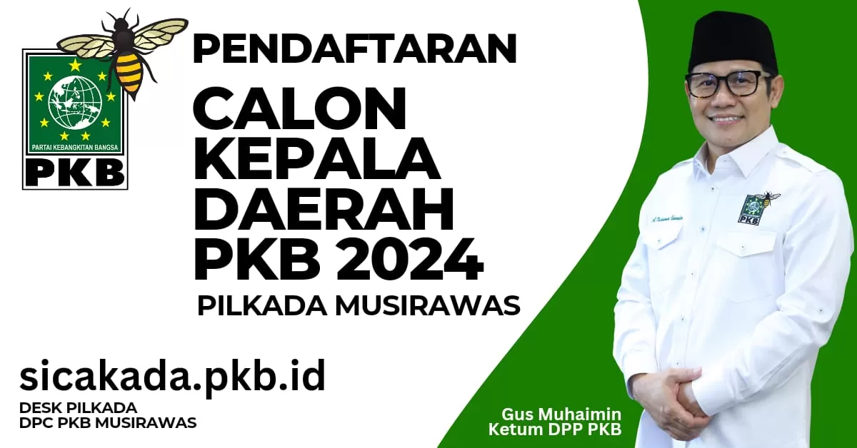 DPC PKB Musirawas Membuka Desk Pilkada 2024 Untuk Pendaftaran Calon