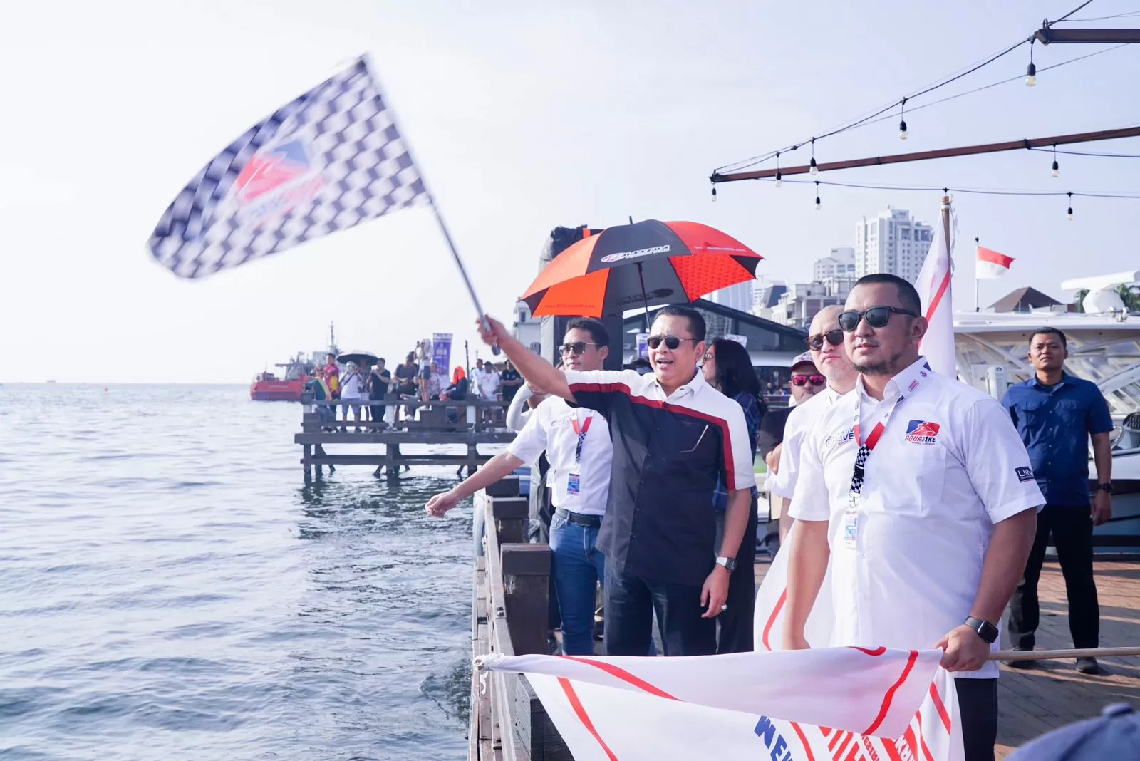 Buka Start Final Kejurnas Imi Aquabike Indonesia Championship