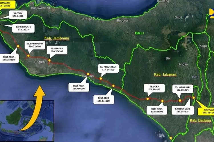 Mega Proyek Jalan Tol Gilimanuk Mengwi Kembali Mencuat Jelang Pilkada