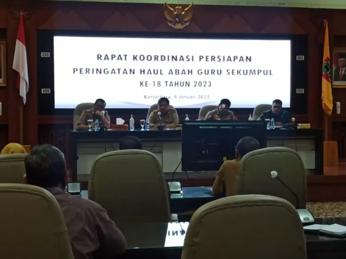 Haul Guru Sekumpul Di Kediaman Gubernur Jangan Ada Spanduk Politik