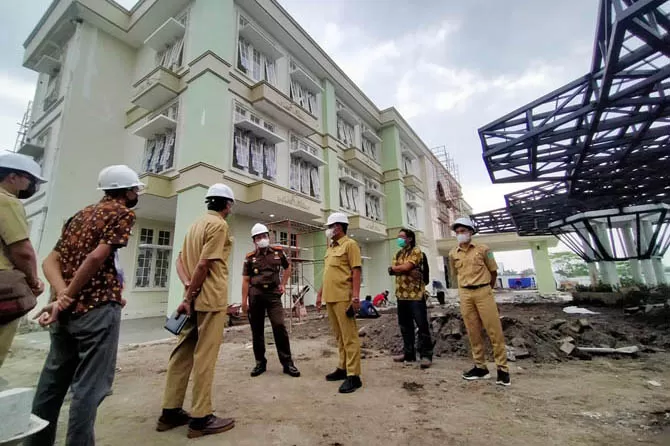 Proyek Gedung Lettu Imam Jadi Temuan BPK Ada Pengembalian Uang Ke