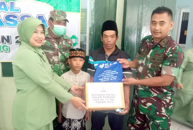 Rayakan HUT Ke 77 TNI Kodim Rembang Gelar Sunatan Masal Radar Kudus