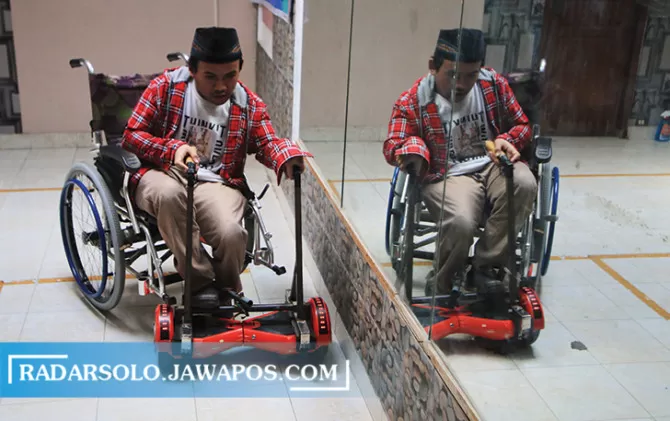 Eko Budi Prasetyo Tuna Daksa Pembuat Inovasi Smart Balance Wheel