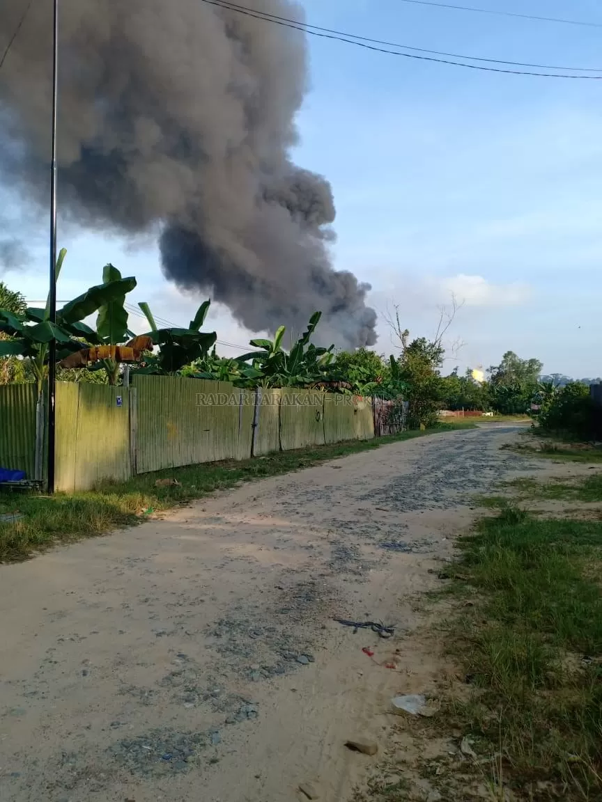 Warga Dikejutkan Suara Ledakan Di Area WKP Radar Tarakan