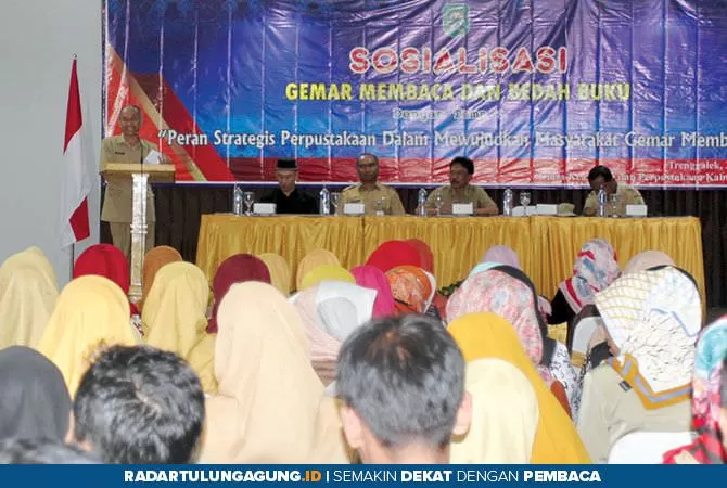 Sosialisasi Gemar Baca Dan Bedah Buku Tahun 2018 Radar Tulungagung