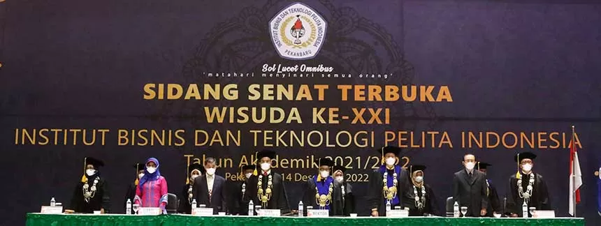 Institut Bisnis Dan Teknologi Pelita Indonesia Wisuda 567 Lulusan