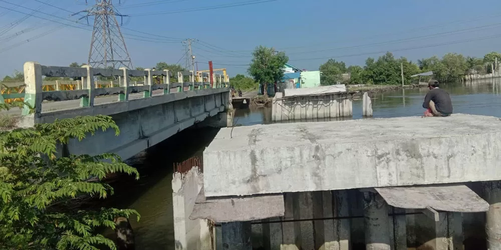 Gagal Dibangun Tahun Ini Pembangunan Jembatan Titi Dua Sicanang Tahun