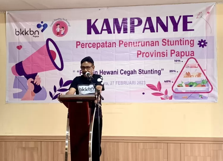 BKKBN Papua Kampanye Penurunan Stunting Dengan Konsumsi Ikan Lintas