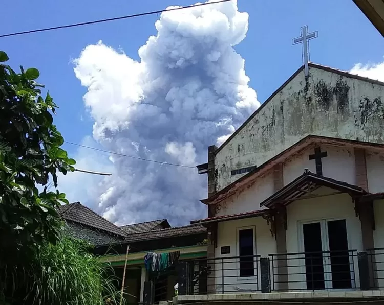 Update Gunung Merapi Meletus Kecamatan Di Kabupaten Magelang Hujan