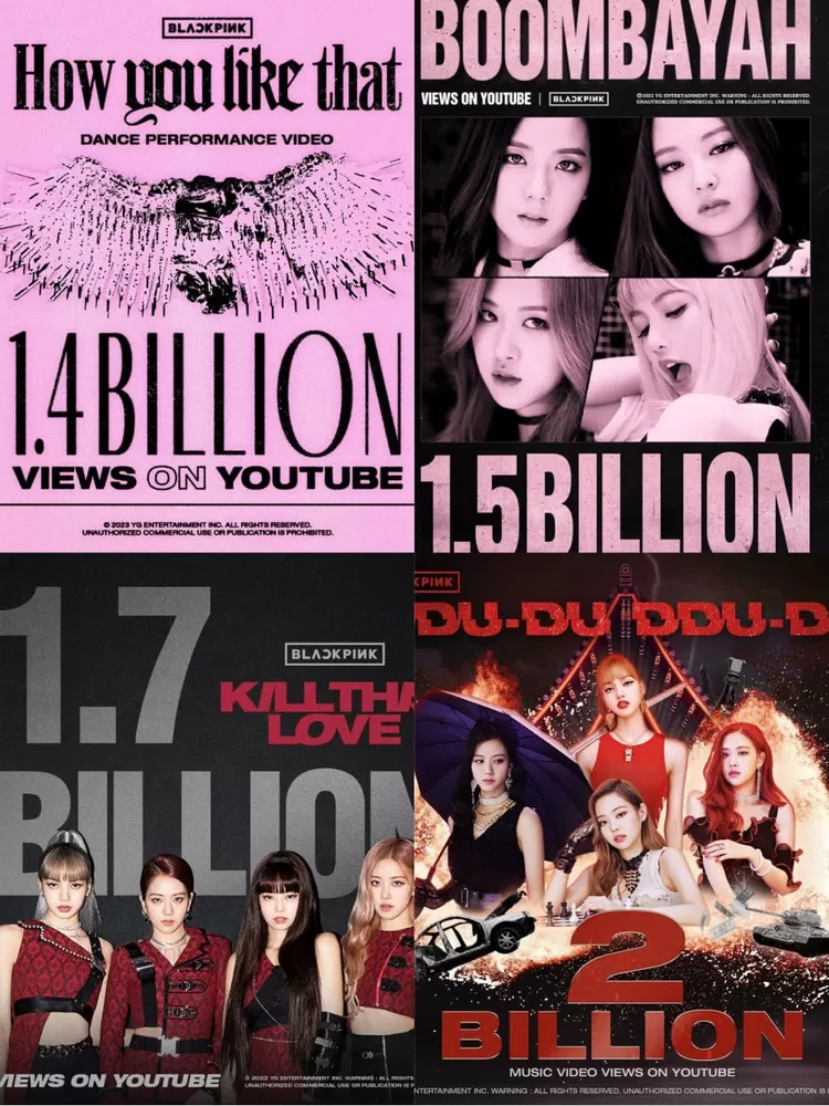 Cetak Sejarah Lagi BLACKPINK Jadi Artis K Pop Pertama Yang Memiliki 4