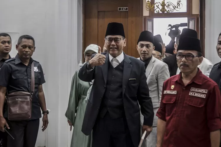 Foto Bandung Pimpinan Ponpes Al Zaytun Diperiksa Di Gedung Sate Ayo