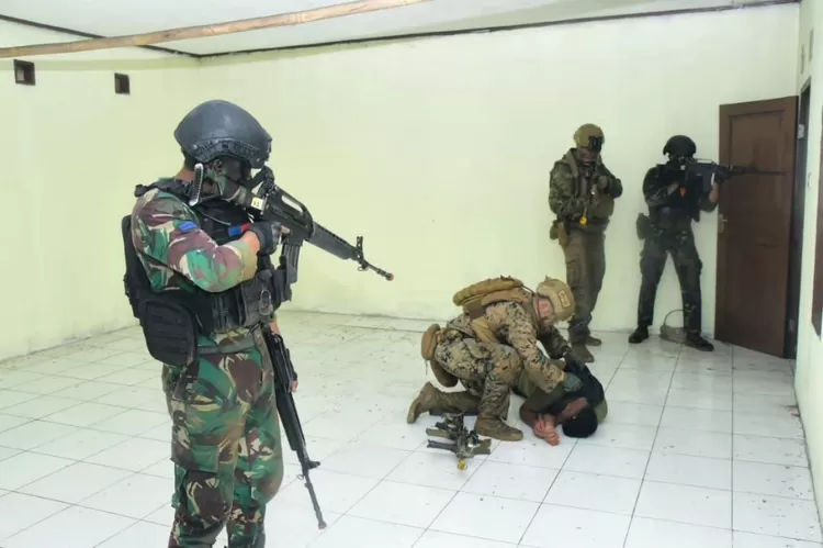 Tni Al Usmc Marforpac Latihan Serangan Raid Pada Latma Keris Marex