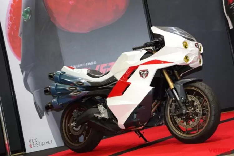 Mau Nostalgia Masa Kecil Motor Honda Cyclone Kamen Rider Hadir Di Tms