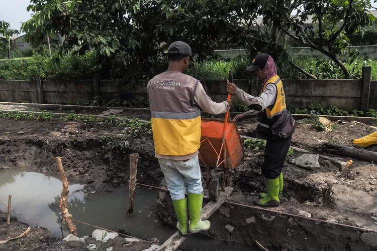 Pembangunan Kolam Retensi Rancabolang Di Jalan Sor Gbla Dipercepat