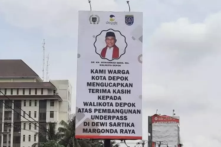 Viral Baliho Ucapan Terima Kasih Warga Ke Wali Kota Depok Jawa Pos