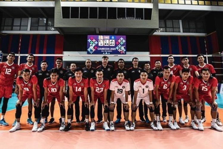 Tayang Sekarang Babak 12 Besar AVC Challenge Cup 2023 Indonesia Vs