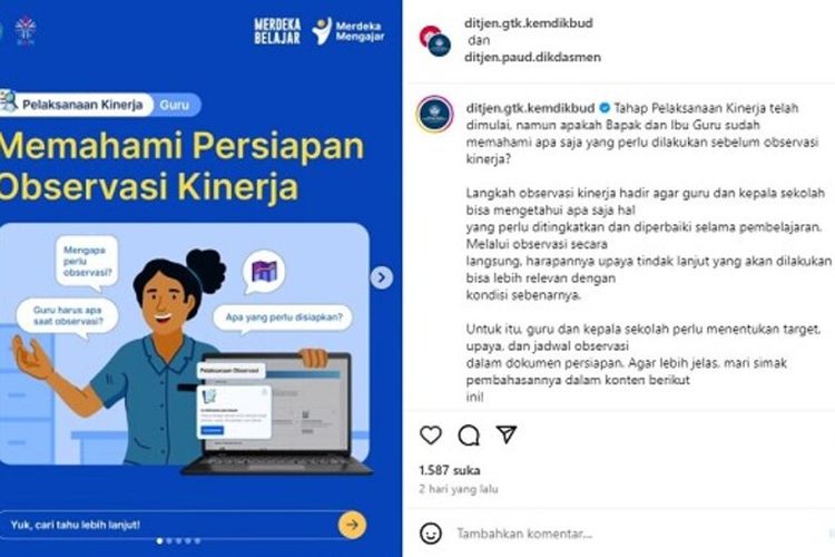 Panduan Praktis Pelaksanaan Kinerja Dan Observasi Kelas Pada Pmm Yang