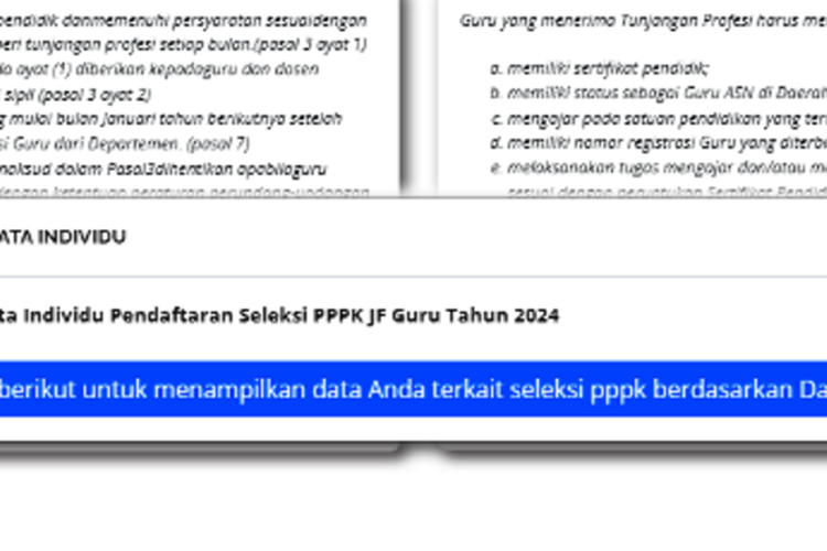 Tutrorial Cek Info Gtk Guru Validasi Dan Pengusulan Tunjangan